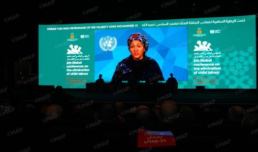 Marrakesh: The Deputy Secretary-General of the United Nations calls for addressing the deep causes of child labour