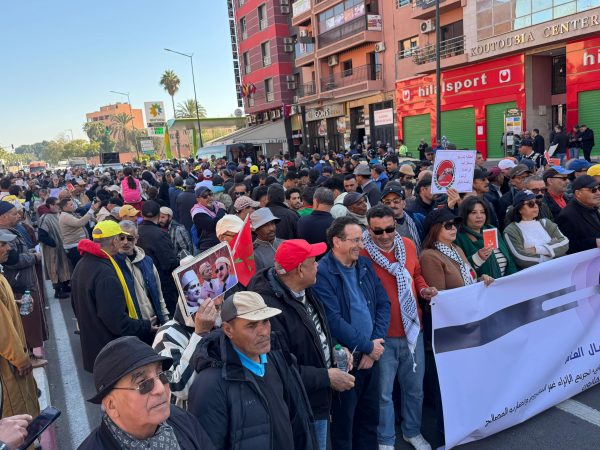 A pause to demand an investigation into the deficiencies of the “Marrakesh Renewable Metropolis” program and the prosecution of those who plunder public money